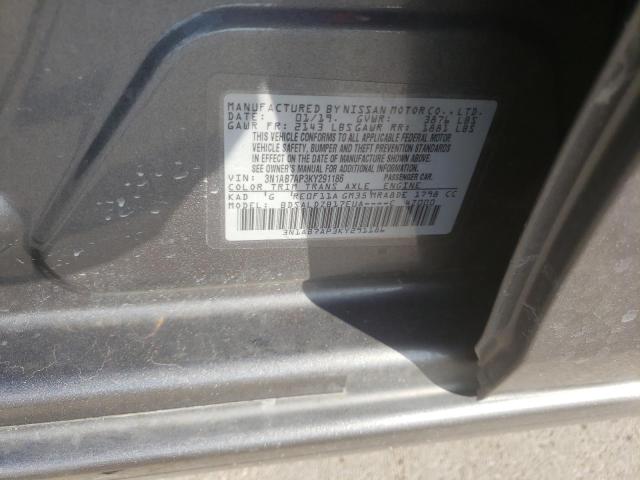 Photo 9 VIN: 3N1AB7AP3KY291186 - NISSAN SENTRA S 