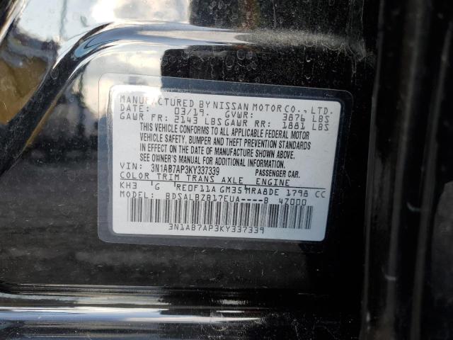 Photo 11 VIN: 3N1AB7AP3KY337339 - NISSAN SENTRA S 