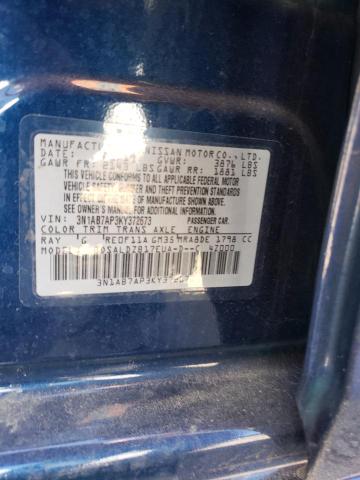 Photo 11 VIN: 3N1AB7AP3KY372673 - NISSAN SENTRA S 