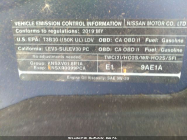 Photo 8 VIN: 3N1AB7AP3KY376660 - NISSAN SENTRA 