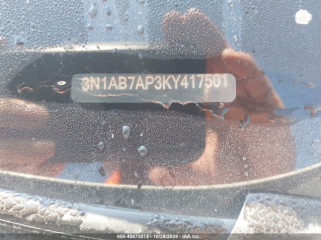 Photo 8 VIN: 3N1AB7AP3KY417501 - NISSAN SENTRA 