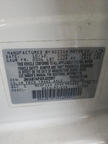 Photo 11 VIN: 3N1AB7AP4DL622857 - NISSAN SENTRA S 