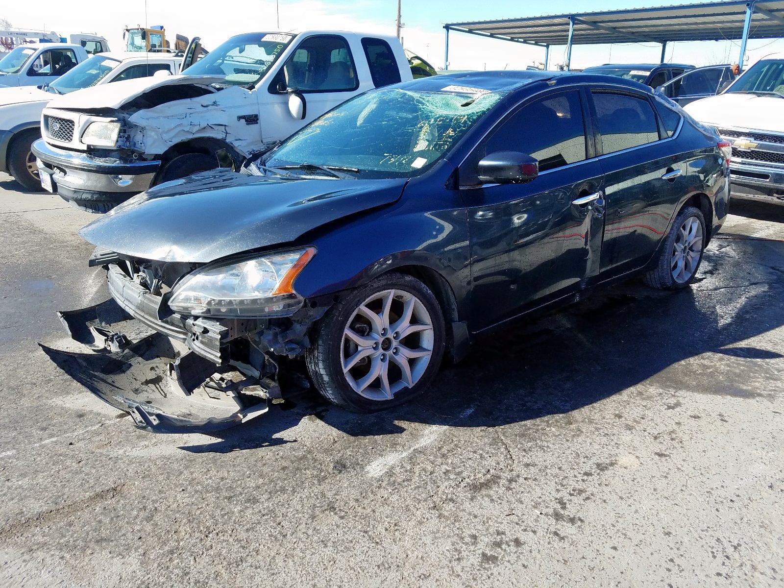 Photo 1 VIN: 3N1AB7AP4DL631753 - NISSAN SENTRA S 