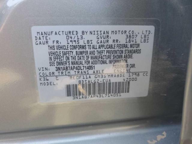 Photo 9 VIN: 3N1AB7AP4DL714051 - NISSAN SENTRA S 