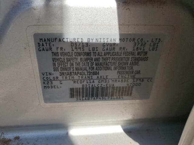 Photo 11 VIN: 3N1AB7AP4DL731884 - NISSAN SENTRA S 