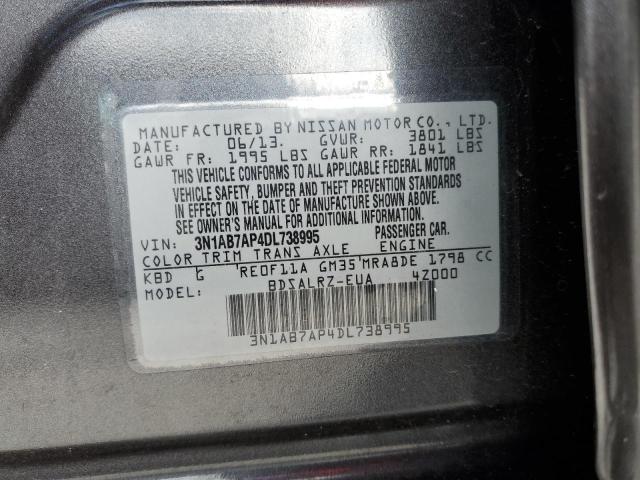 Photo 9 VIN: 3N1AB7AP4DL738995 - NISSAN ALTIMA 