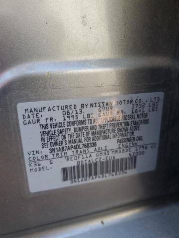 Photo 11 VIN: 3N1AB7AP4DL768336 - NISSAN SENTRA S 