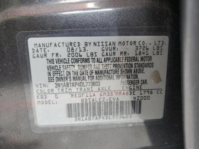 Photo 11 VIN: 3N1AB7AP4DL773603 - NISSAN SENTRA 