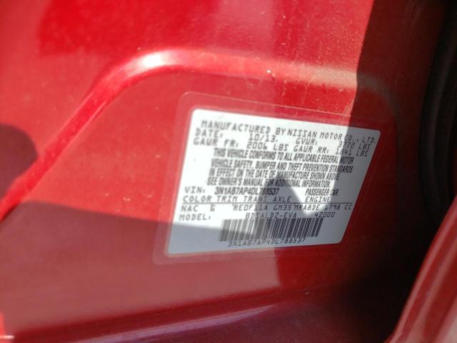 Photo 9 VIN: 3N1AB7AP4DL788537 - NISSAN SENTRA 