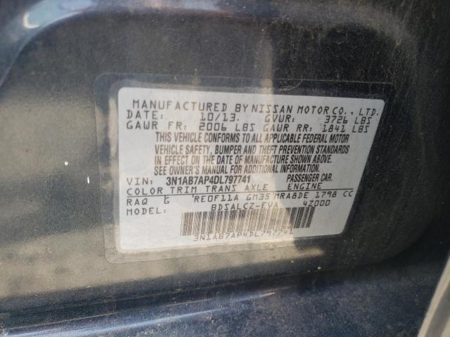 Photo 9 VIN: 3N1AB7AP4DL797741 - NISSAN SENTRA 1.8 