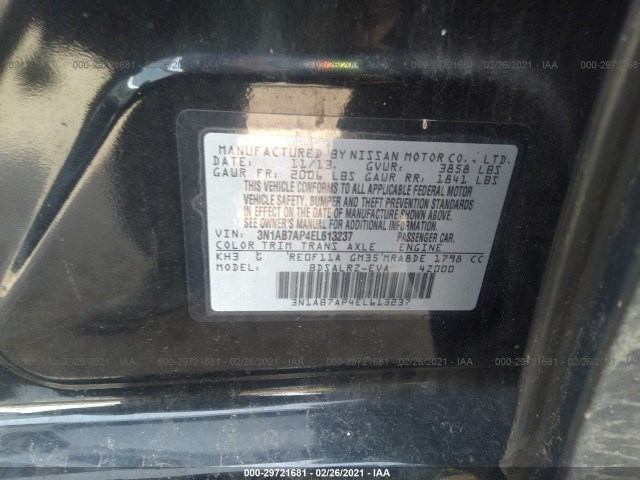 Photo 8 VIN: 3N1AB7AP4EL613237 - NISSAN SENTRA 