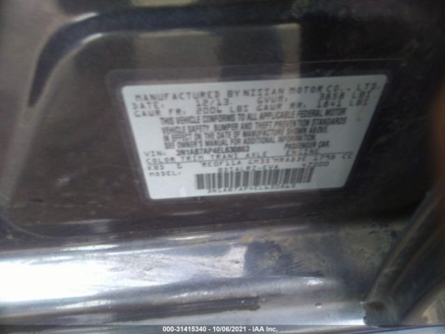 Photo 8 VIN: 3N1AB7AP4EL630863 - NISSAN SENTRA 