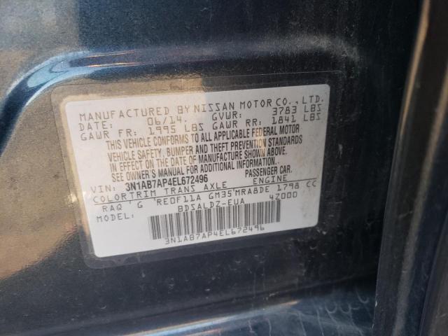 Photo 11 VIN: 3N1AB7AP4EL672496 - NISSAN SENTRA 