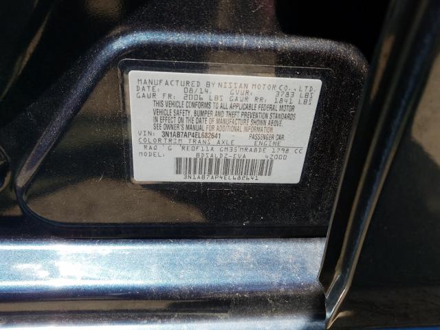 Photo 9 VIN: 3N1AB7AP4EL682641 - NISSAN SENTRA S 