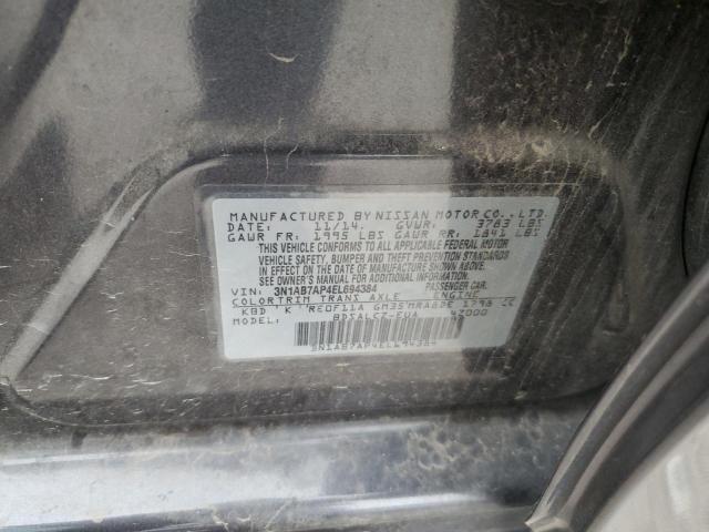 Photo 11 VIN: 3N1AB7AP4EL694384 - NISSAN SENTRA 