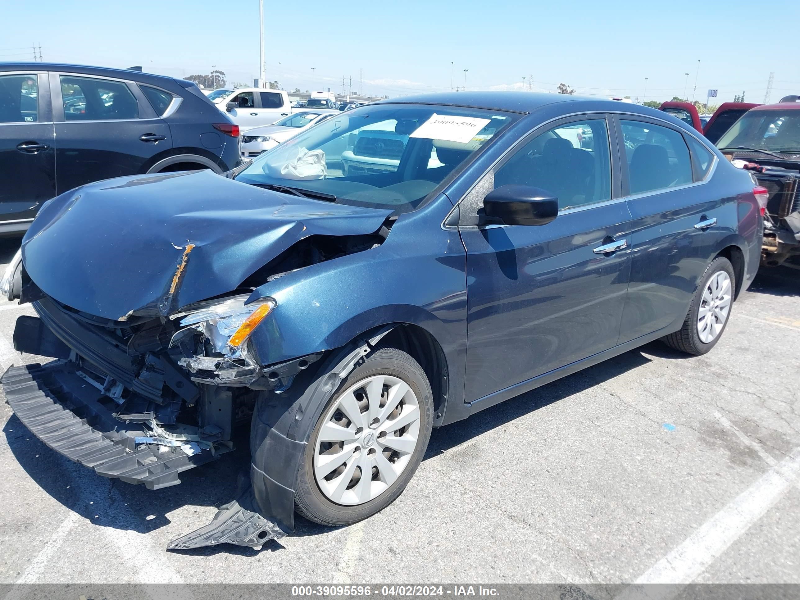 Photo 1 VIN: 3N1AB7AP4EL696524 - NISSAN SENTRA 