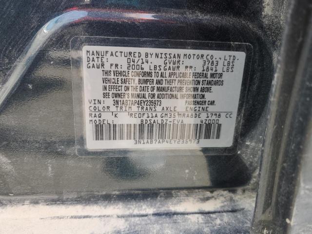 Photo 11 VIN: 3N1AB7AP4EY235973 - NISSAN SENTRA S 