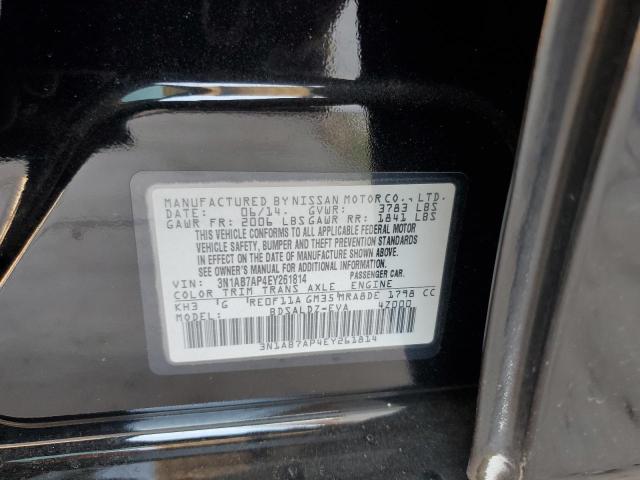 Photo 12 VIN: 3N1AB7AP4EY261814 - NISSAN SENTRA S 