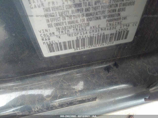 Photo 8 VIN: 3N1AB7AP4EY267208 - NISSAN SENTRA 