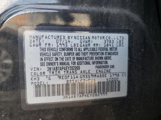 Photo 11 VIN: 3N1AB7AP4EY282999 - NISSAN SENTRA 