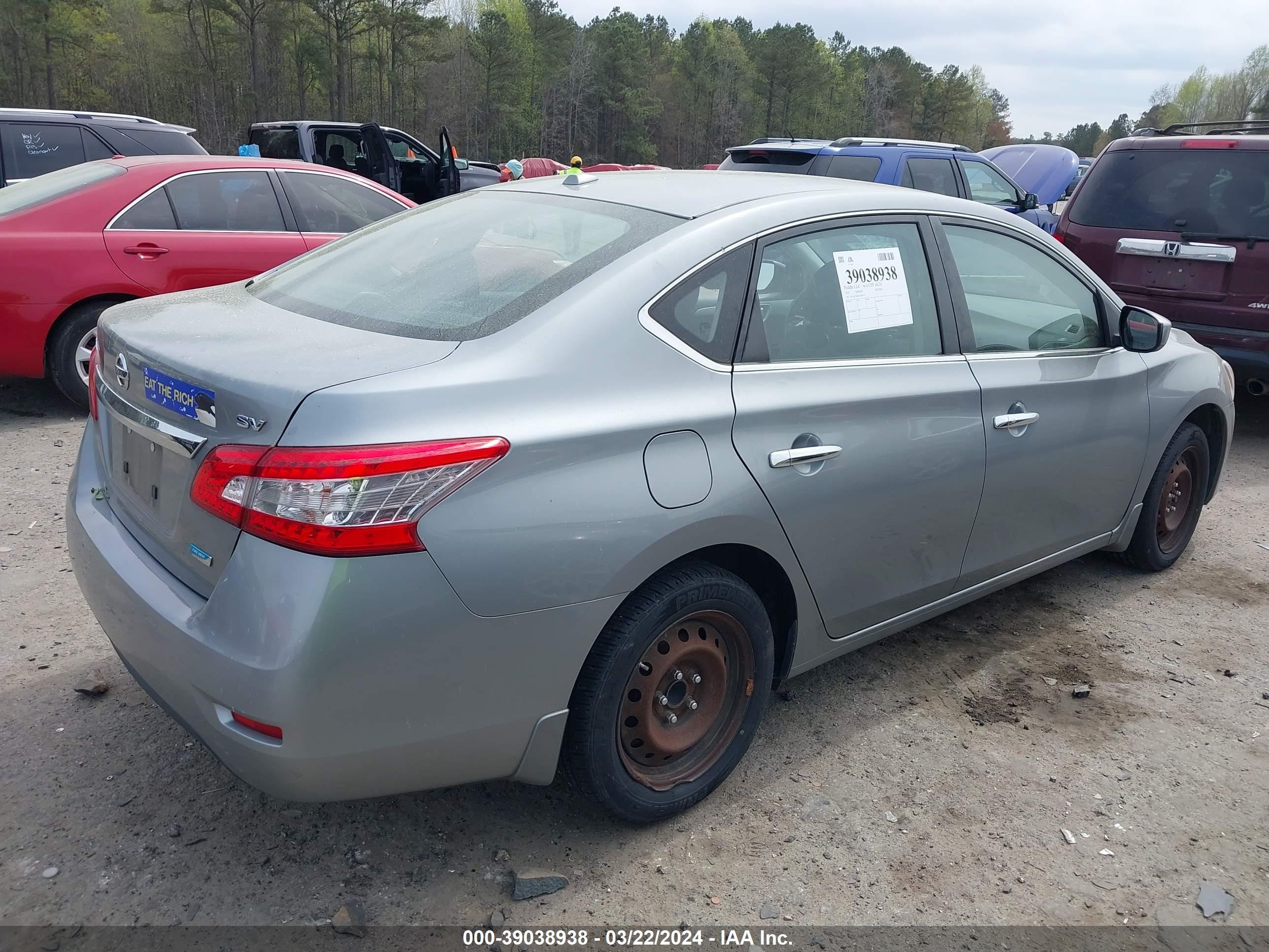 Photo 3 VIN: 3N1AB7AP4EY295574 - NISSAN SENTRA 