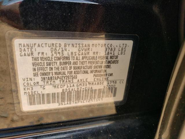 Photo 11 VIN: 3N1AB7AP4EY297549 - NISSAN SENTRA S 