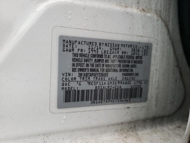 Photo 11 VIN: 3N1AB7AP4EY336463 - NISSAN SENTRA 