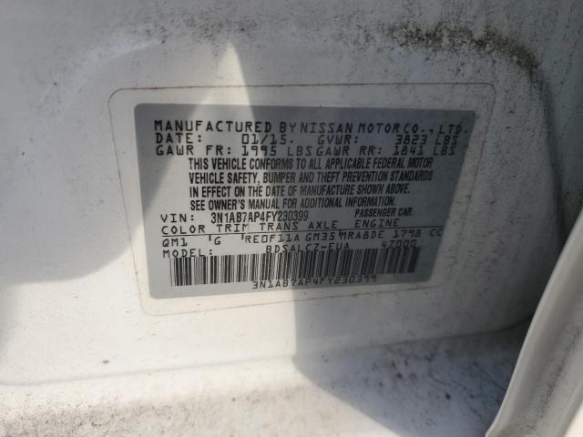 Photo 11 VIN: 3N1AB7AP4FY230399 - NISSAN SENTRA S 