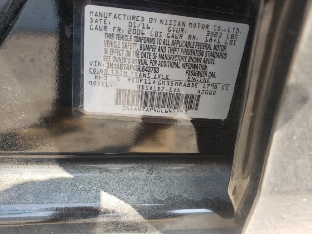 Photo 9 VIN: 3N1AB7AP4GL643793 - NISSAN SENTRA S 