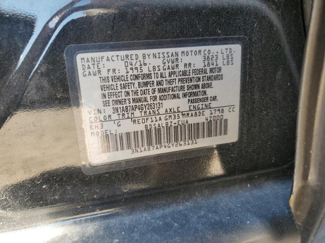 Photo 12 VIN: 3N1AB7AP4GY263131 - NISSAN SENTRA 