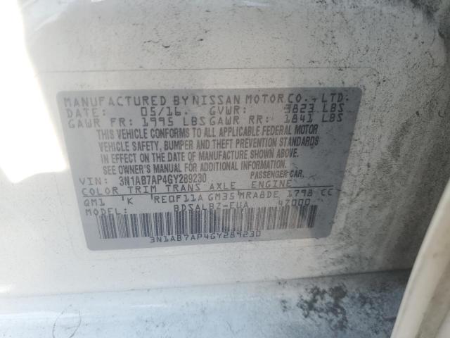 Photo 11 VIN: 3N1AB7AP4GY289230 - NISSAN SENTRA 