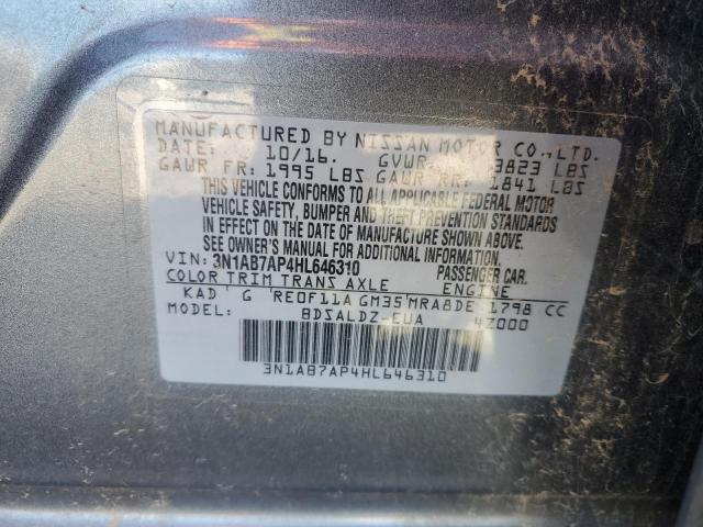 Photo 11 VIN: 3N1AB7AP4HL646310 - NISSAN SENTRA 