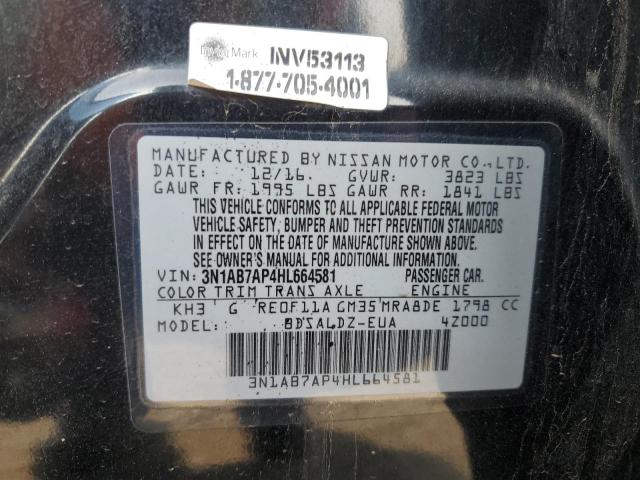 Photo 12 VIN: 3N1AB7AP4HL664581 - NISSAN SENTRA S 