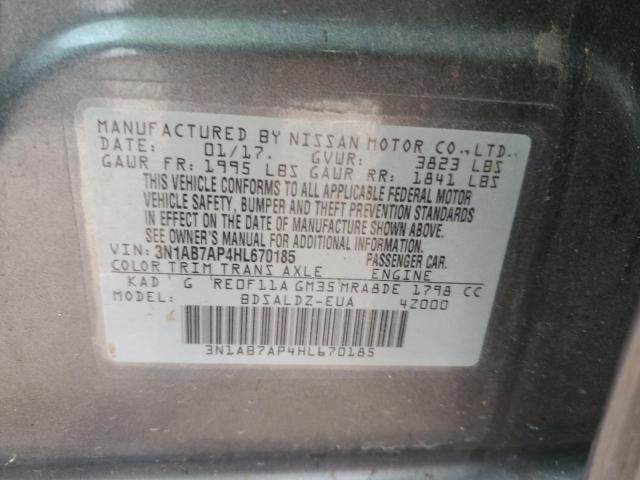 Photo 11 VIN: 3N1AB7AP4HL670185 - NISSAN SENTRA 