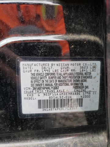 Photo 9 VIN: 3N1AB7AP4HL713357 - NISSAN SENTRA S 