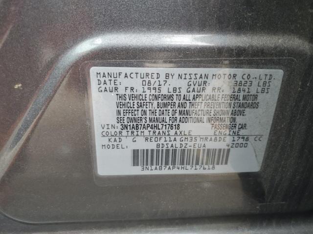 Photo 11 VIN: 3N1AB7AP4HL717618 - NISSAN SENTRA 