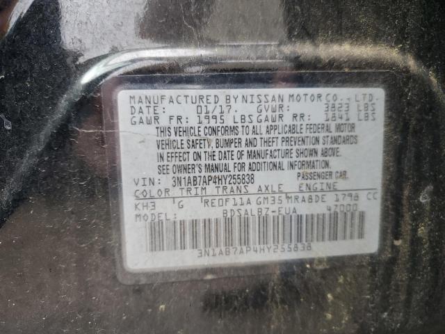 Photo 11 VIN: 3N1AB7AP4HY255838 - NISSAN SENTRA S 