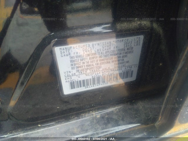 Photo 8 VIN: 3N1AB7AP4HY278293 - NISSAN SENTRA 