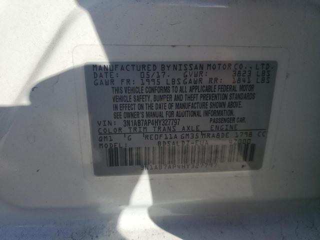 Photo 11 VIN: 3N1AB7AP4HY327797 - NISSAN SENTRA 