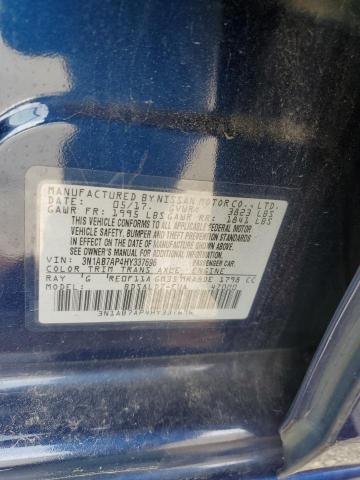 Photo 11 VIN: 3N1AB7AP4HY337696 - NISSAN SENTRA S 