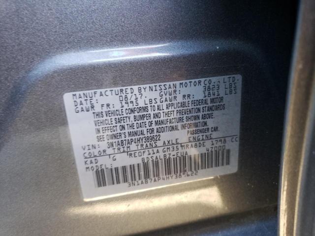 Photo 9 VIN: 3N1AB7AP4HY389622 - NISSAN SENTRA S 