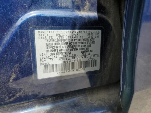 Photo 11 VIN: 3N1AB7AP4HY400120 - NISSAN SENTRA 