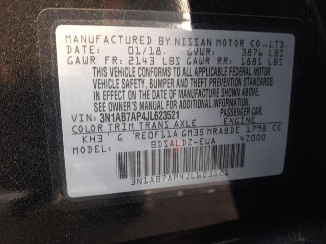 Photo 11 VIN: 3N1AB7AP4JL623521 - NISSAN SENTRA 