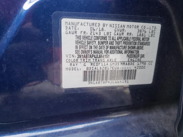 Photo 9 VIN: 3N1AB7AP4JL664151 - NISSAN SENTRA 