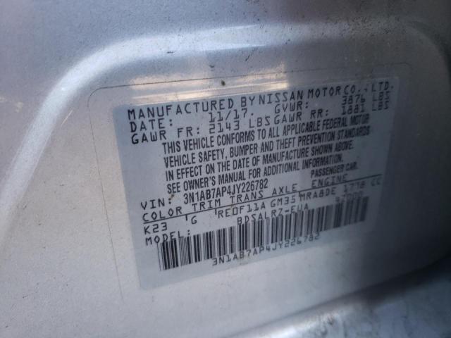 Photo 12 VIN: 3N1AB7AP4JY226782 - NISSAN SENTRA 