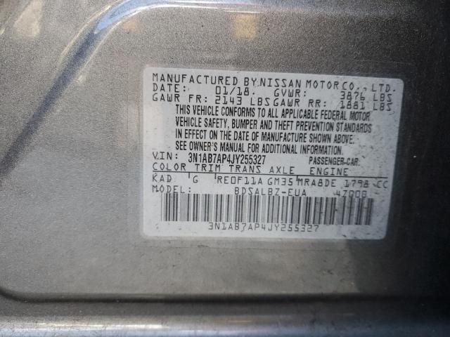 Photo 11 VIN: 3N1AB7AP4JY255327 - NISSAN SENTRA 