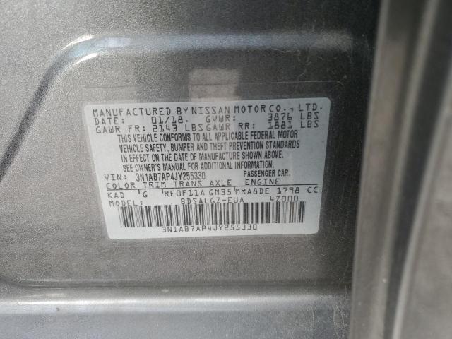 Photo 11 VIN: 3N1AB7AP4JY255330 - NISSAN SENTRA S 