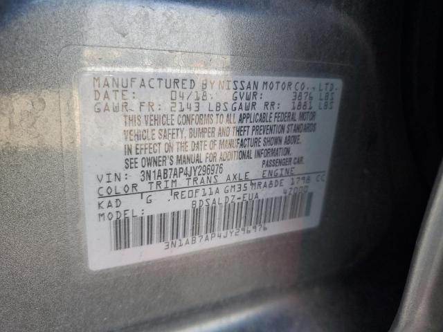 Photo 11 VIN: 3N1AB7AP4JY296976 - NISSAN SENTRA 