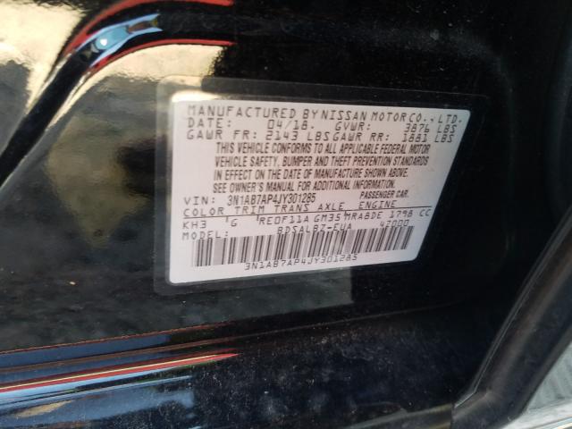 Photo 9 VIN: 3N1AB7AP4JY301285 - NISSAN SENTRA S 