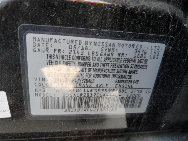 Photo 11 VIN: 3N1AB7AP4JY320483 - NISSAN SENTRA 